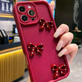 3D Cherry Bow Case