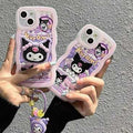Lovely sanrio kuromi with keychain 3D