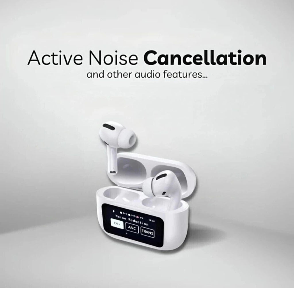 Airbuds pro with Display with LED Touch Screen Bluetooth
